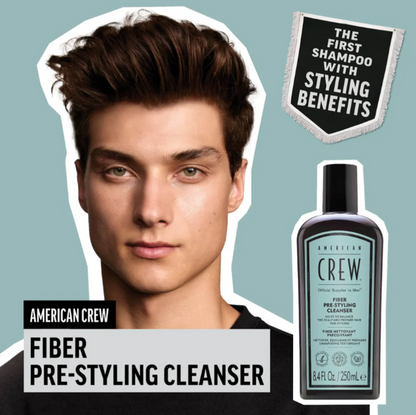 American Crew Fiber Pre Styling Shampoo 250ml by American Crew - Sustainable Living (View 3)