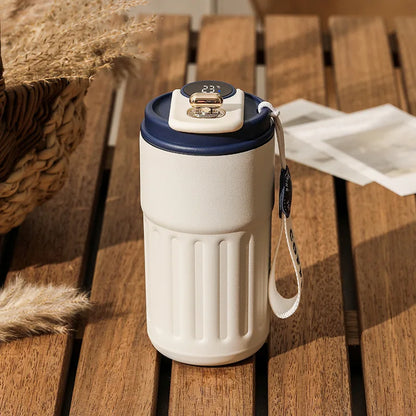Smart Thermos Bottle with LED Temperature Display – 316 Stainless Steel Vacuum Insulated Coffee Mug | Portable Office & Travel Cup (450ml) – Image 17