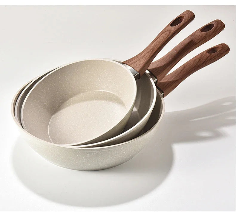 Non-Stick Pan Saucepan Frying Pan Wok Pan Home Steak Skillet Pancake Fried Induction Cooker Gas Stove Special Kitchen Cookware