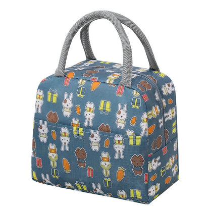 1PC Portable Lunch Bags Thermal Insulation Lunch Box Storage Bag Children's School Lunch Box Bag Picnic Storage Large Capacity – Image 14