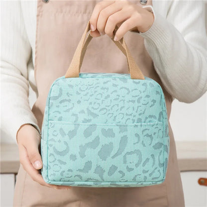 1 Pack of Ink Pattern Insulation Bag, Bento Bag, Lunch Box Bag, Outdoor Travel Ice Pack, Picnic Bag, Lunch Bag – Image 3