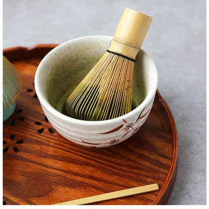 Premium Japanese Matcha Tea Set Bamboo Whisk – Green Tea Mixing & Kitchen Accessory by SAMA Homes - Sustainable Living (View 2)