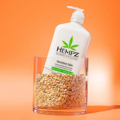 Sensitive Skin Herbal Body Moisturizer 17oz. by Hempz - Sustainable Living (View 2)
