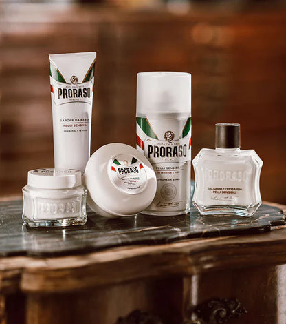 Proraso Aftershave Balm Sensitive Skin with Green Tea and Oatmeal 100ML by Proraso - Sustainable Living (View 4)
