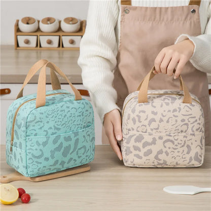 1 Pack of Ink Pattern Insulation Bag, Bento Bag, Lunch Box Bag, Outdoor Travel Ice Pack, Picnic Bag, Lunch Bag – Sama Homes