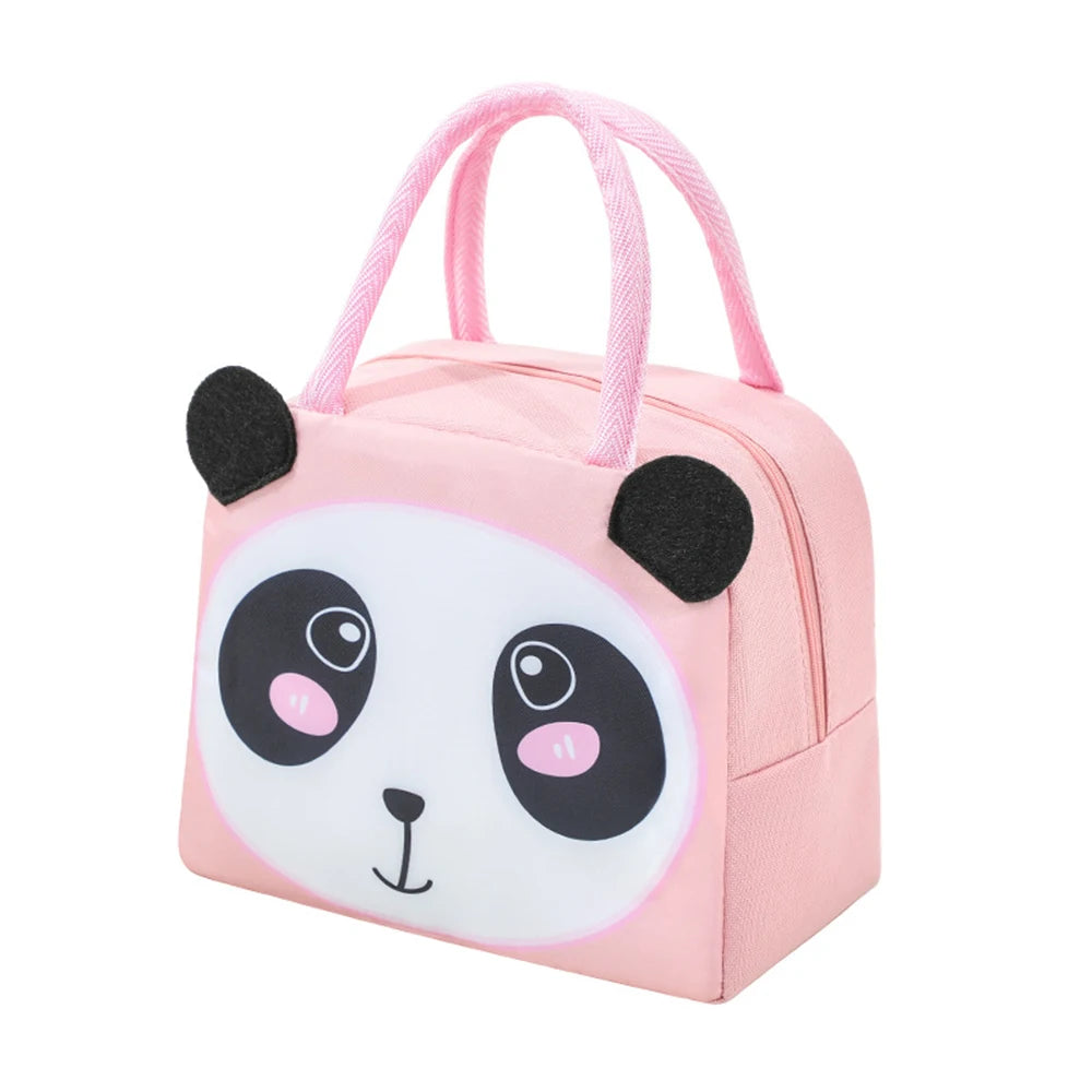3D Three-Dimensional Bento Bag Cute Cartoon Bento Bag Lunch Bag Handbag Storage Insulation Bag Canvas Lunch Box Bag Ice Pack – Image 20