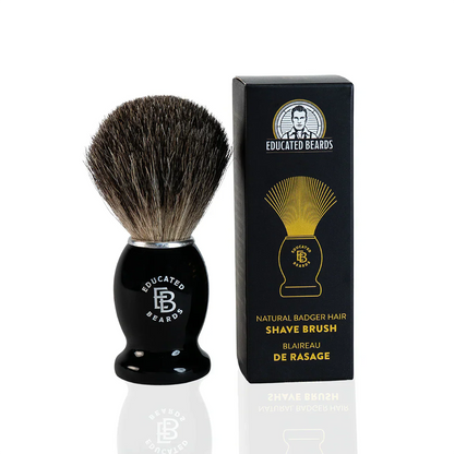 Educated Beards Badger Shave Brush by Educated Beards - Sustainable Living