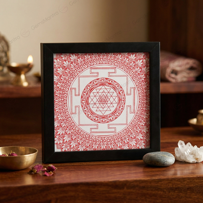 Sri Vidya Mandala Yantra by SAMAHealing - Yantra (View 2)