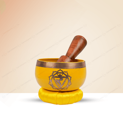 Solar Plexus Chakra Singing Bowl by SAMAHealing - Sustainable Living