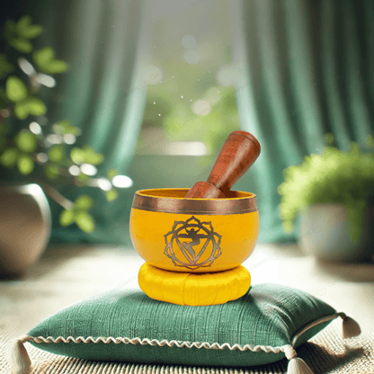 Solar Plexus Chakra Singing Bowl by SAMAHealing - Sustainable Living (View 2)