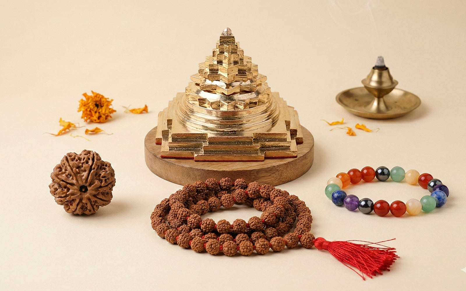 Spiritual Sadhana Daily Practice Combo - Eco-friendly - Sama Homes