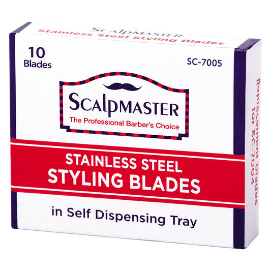 Scalpmaster Replacement Styling Blades (10 CT)