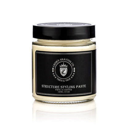 CSC-099514 Crown Shaving Structure Styling Paste 120 ml/ 4 fl oz. by Crown Shaving - Pomade & Hair Products