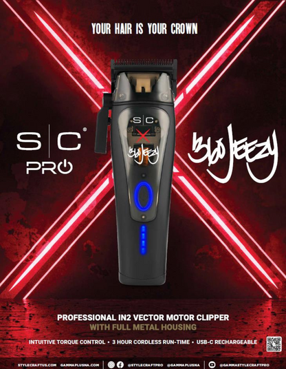 StyleCraft X 360 Jeezy Cordless Vector Clipper by StyleCraft - Sustainable Living (View 6)