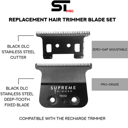 Supreme Deep Tooth Titanium DLC Blade by Supreme - Sustainable Living (View 6)
