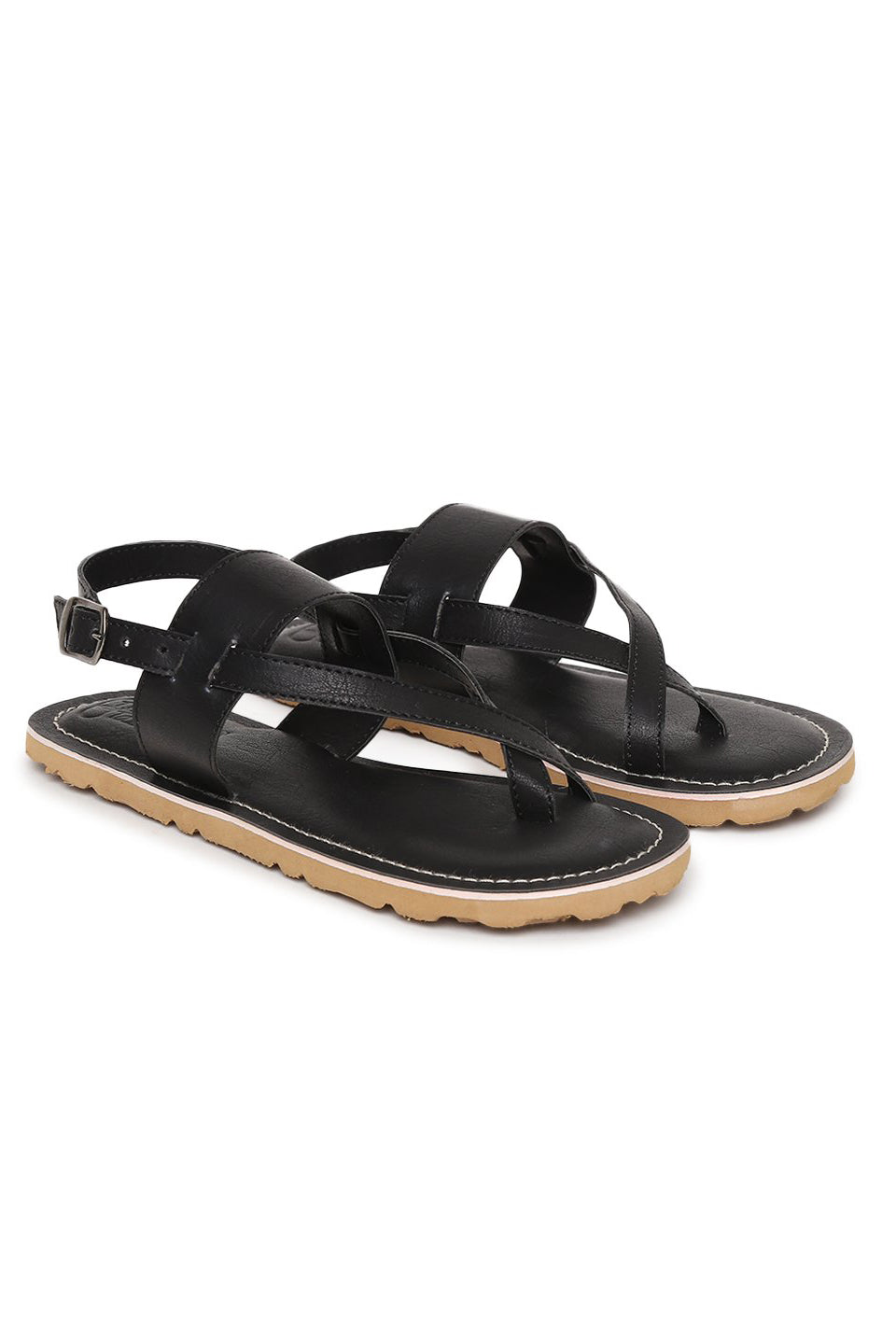 Boys Black Nawab Sandal