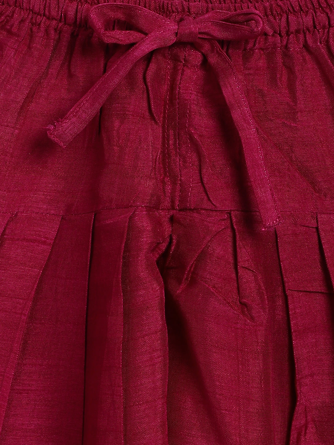 Noor Velvet Suit for Girls - Yellow