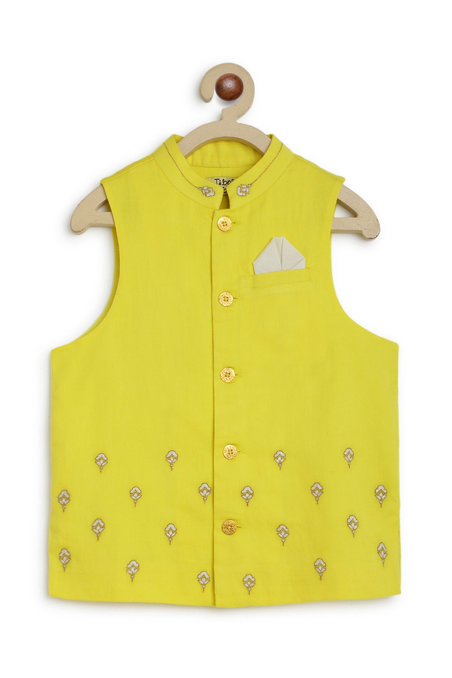 Sadabahar Bundi Set - Yellow