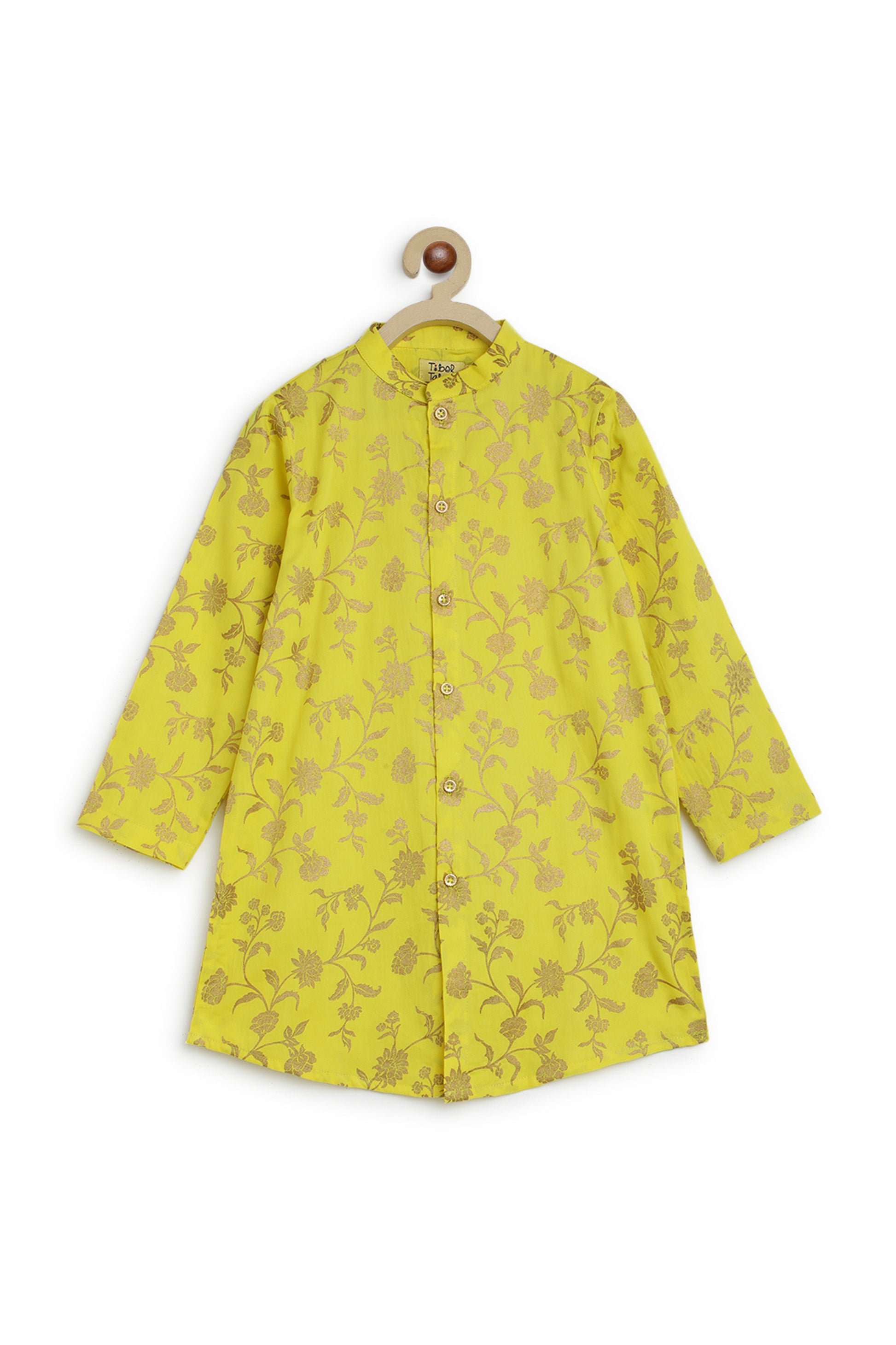 Sadabahar Bundi Set - Yellow - Image 6