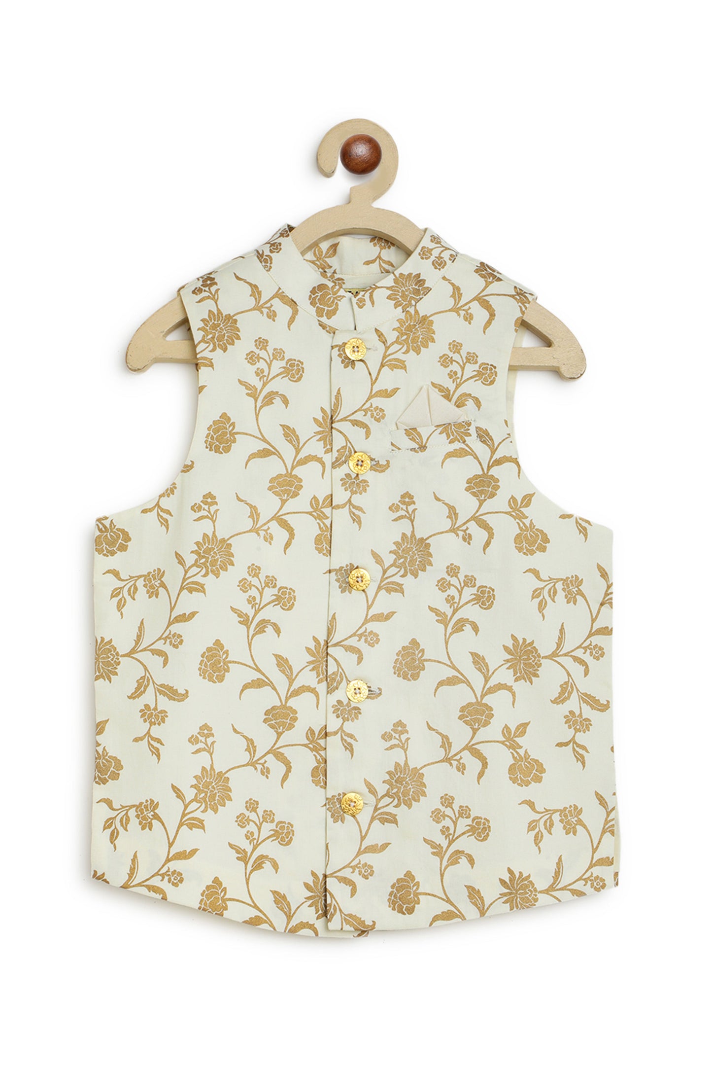 Sadabahar Bundi Set - Cream