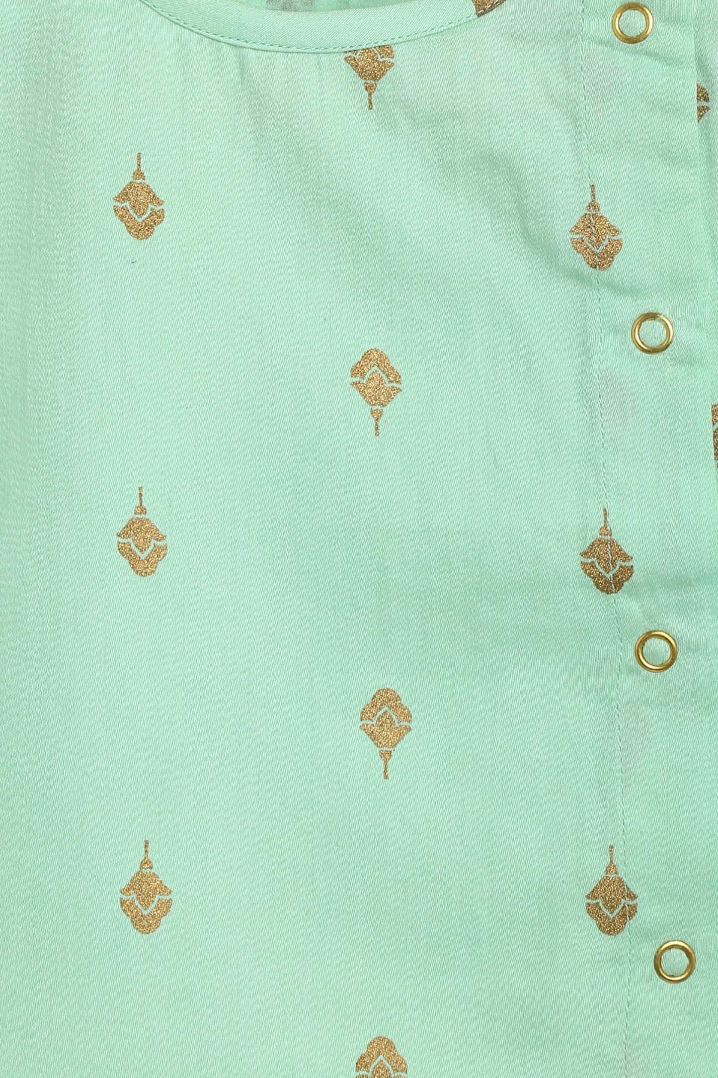 Sadabahar Unisex Jhabla Set - Green