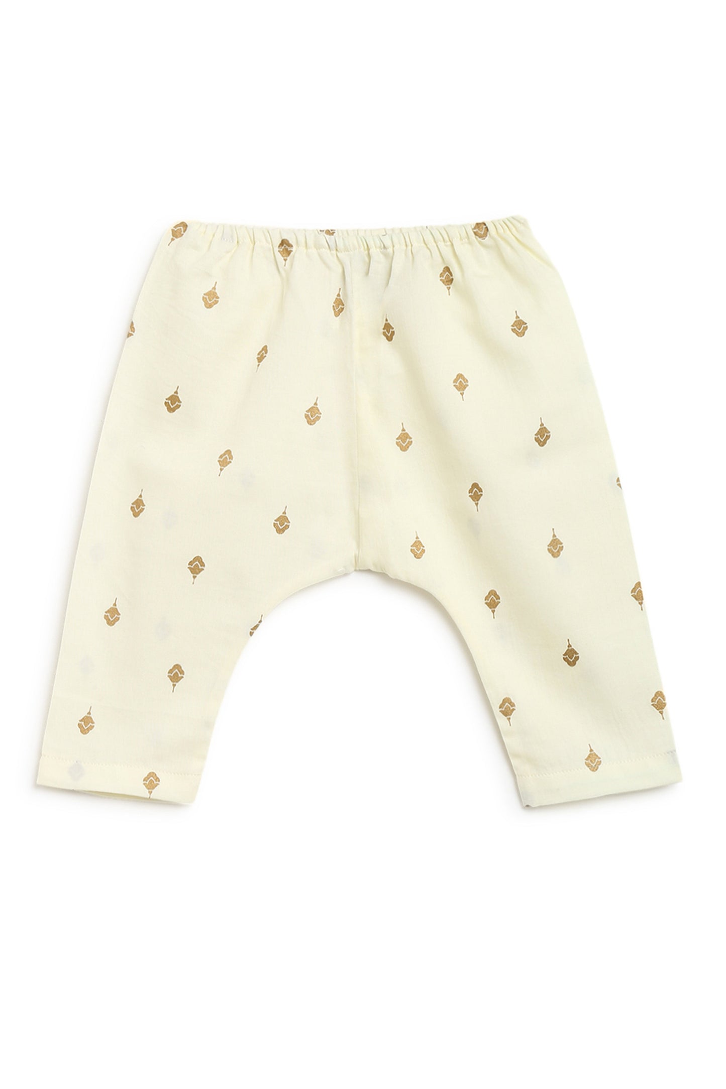 Sadabahar Unisex Jhabla Set - Cream