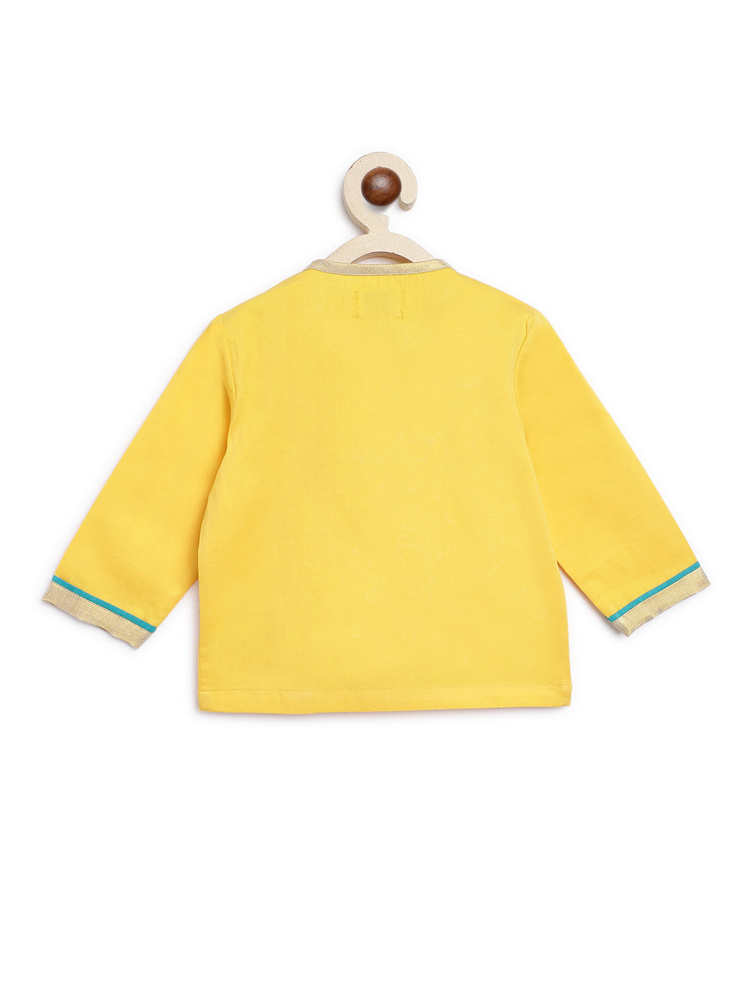 Baby Boy Krishna Dhoti Set-Yellow