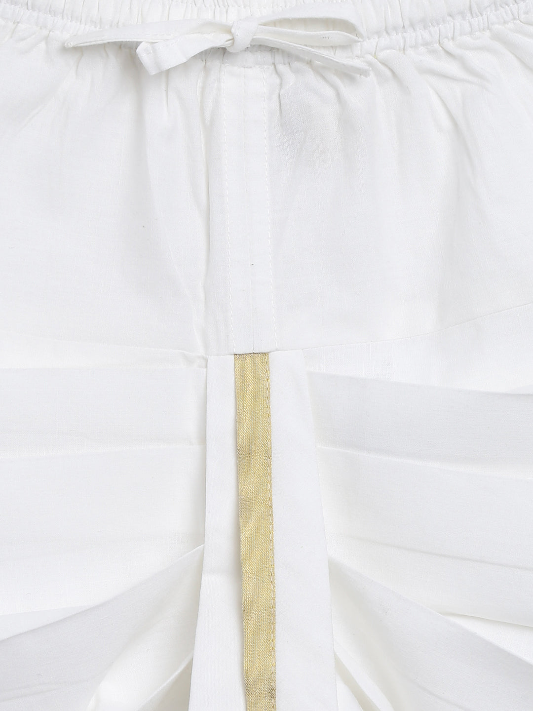 Baby Boy Chand Moon Dhoti Kurta Set-White - Image 11