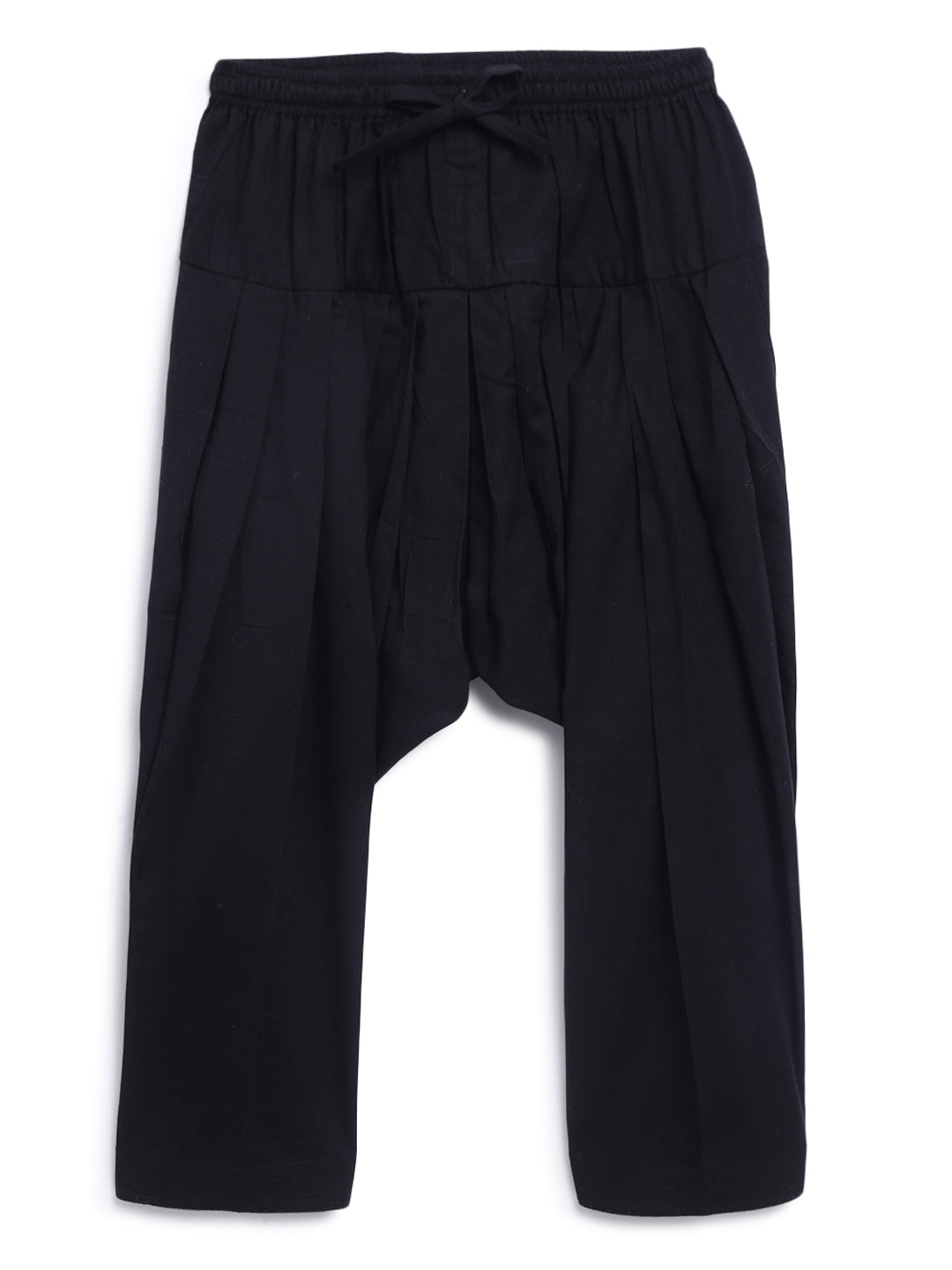 Boy Zigzag Pathani Set-Black - Image 8