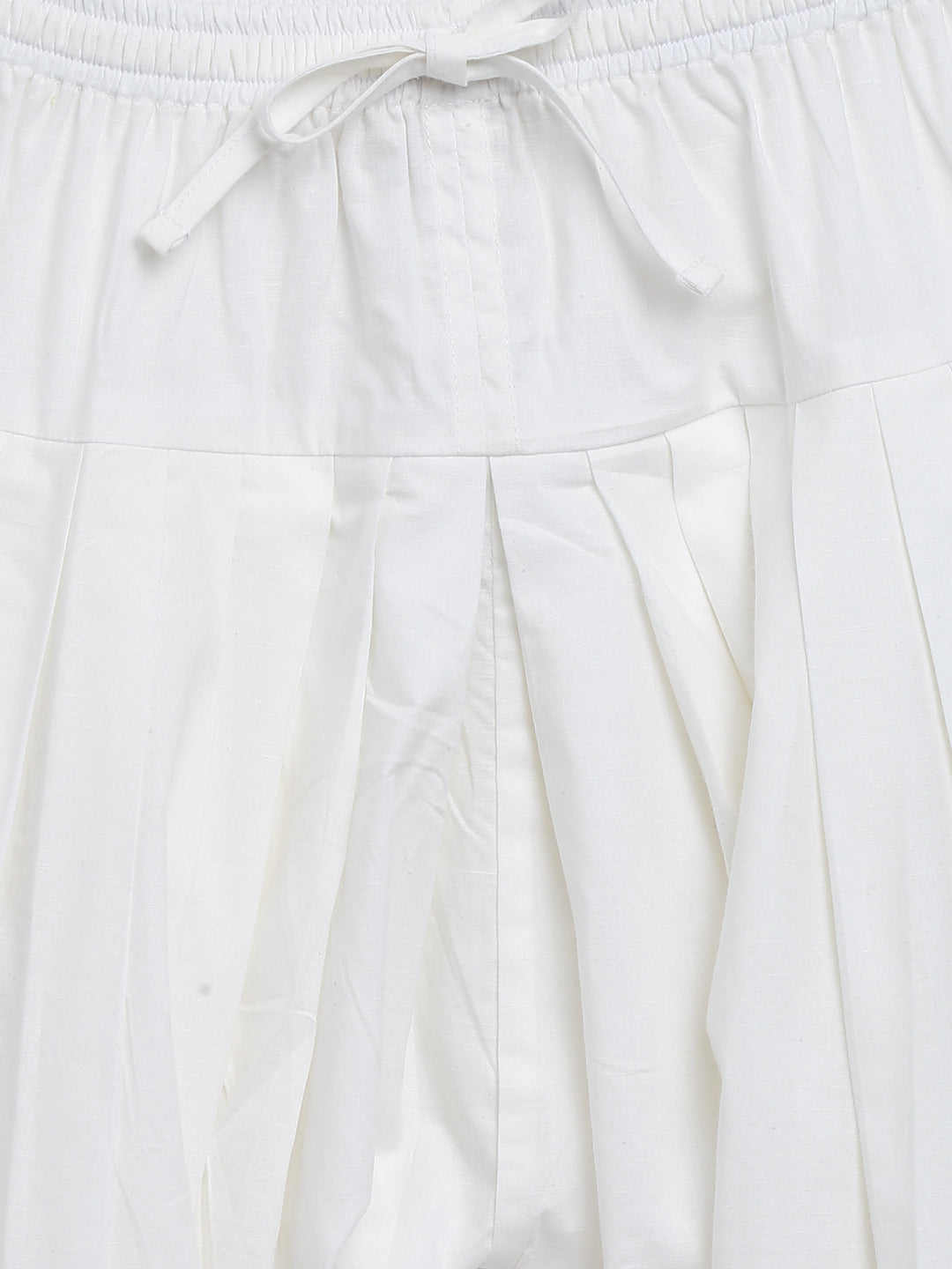 Boy Zigzag Pathani Set-White - Image 10
