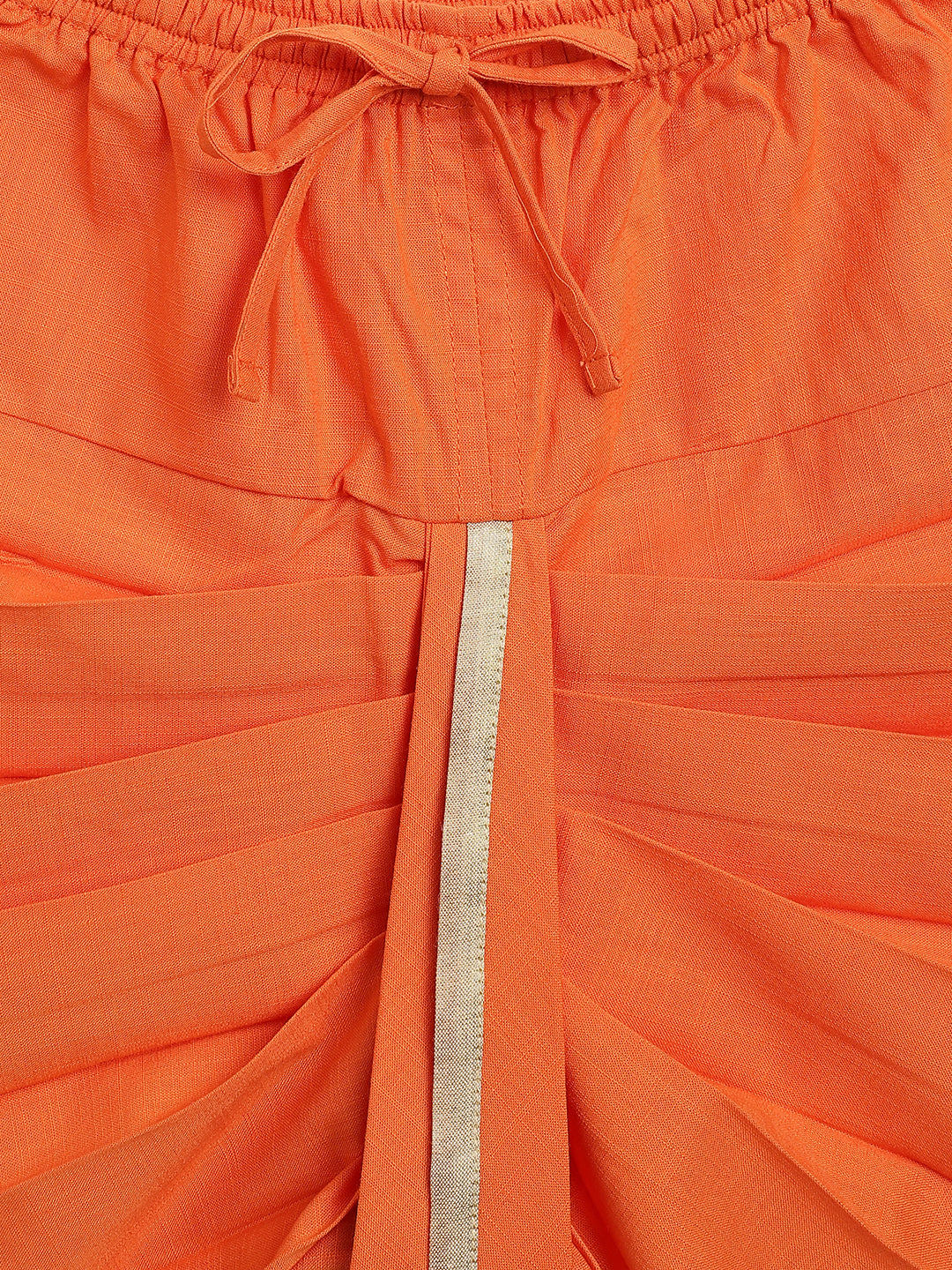 Baby Boy Hanuman Dhoti Set-White - Image 9