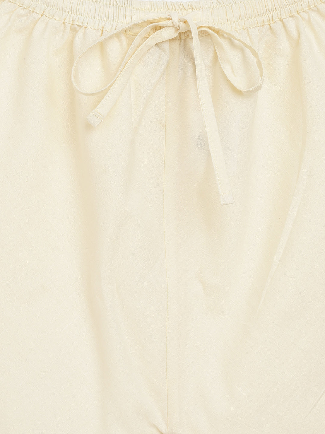 Chidiya Udd Zari Kurta Set - Cream