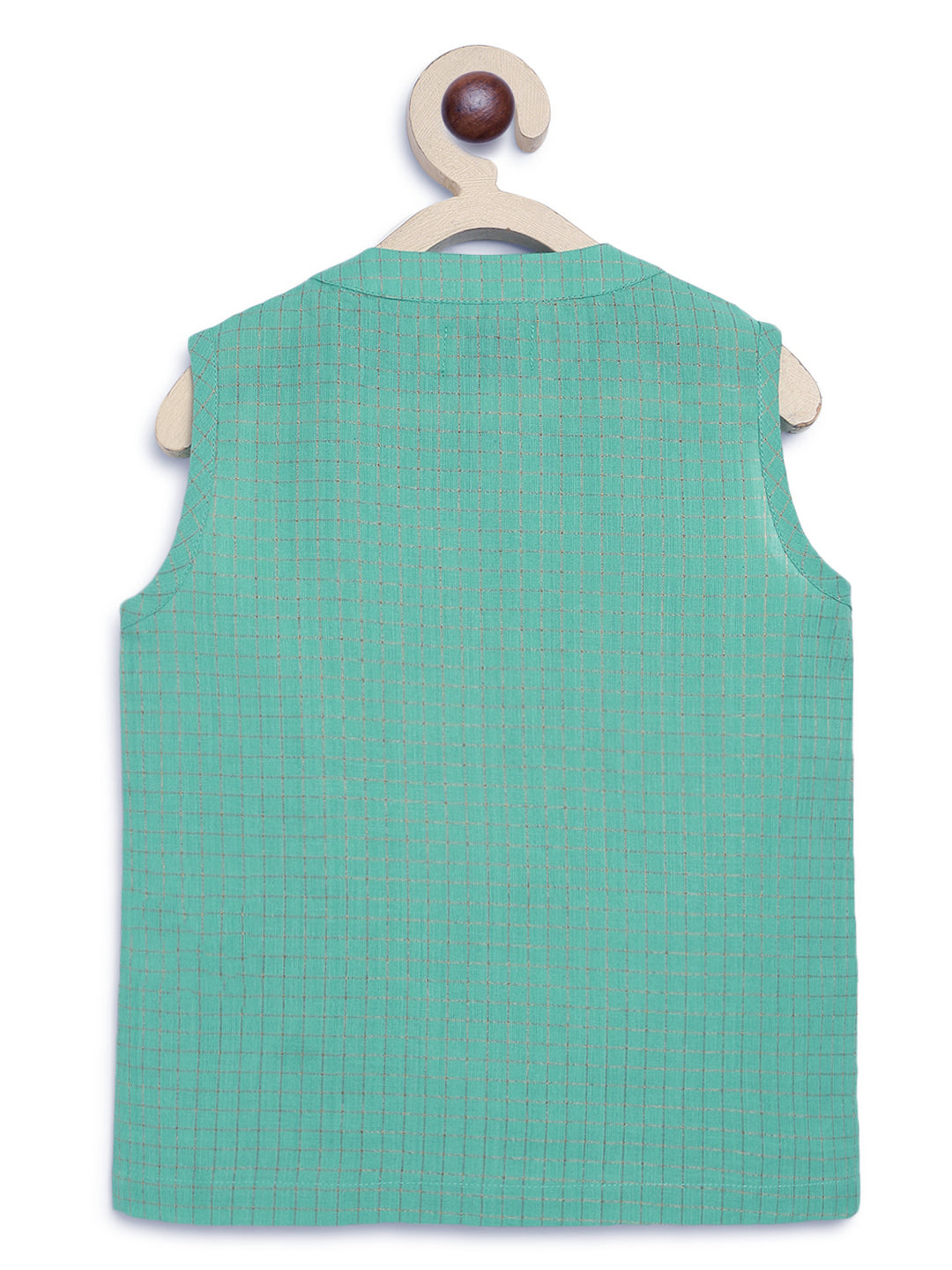 Imli ka Buta Dhoti Set - Green