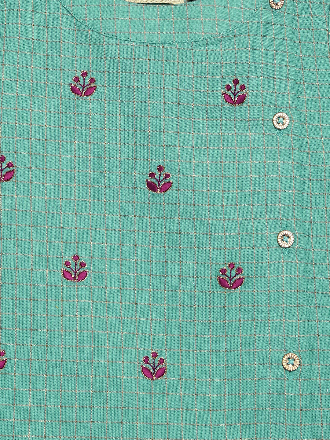 Imli ka Buta Dhoti Set - Green - Image 12