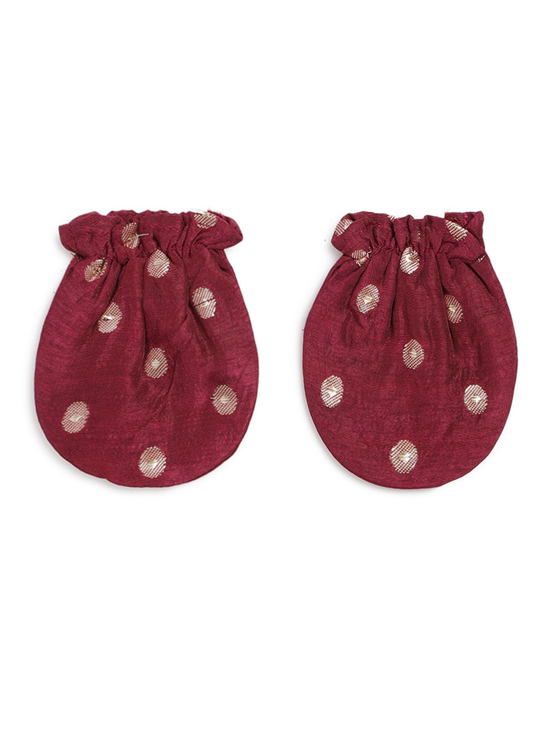 Baby Boy Fish Embroidery Jamna Set - Cream - Image 11