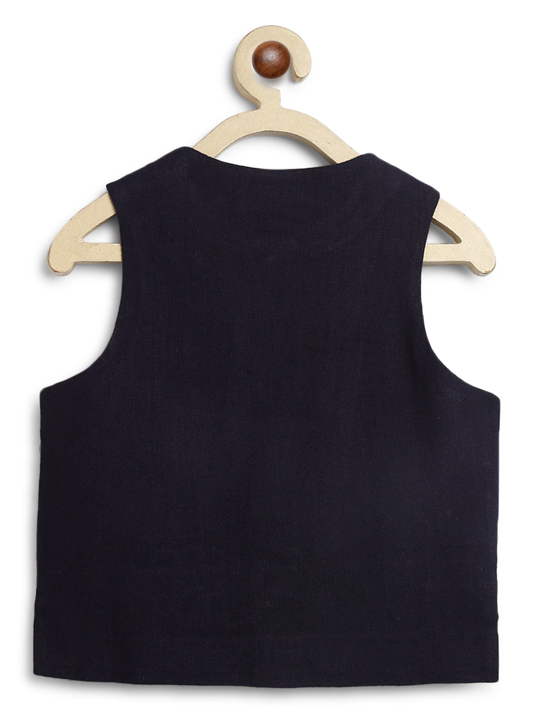 Little Maharaja Boy Bundi Set - Blue - Image 8