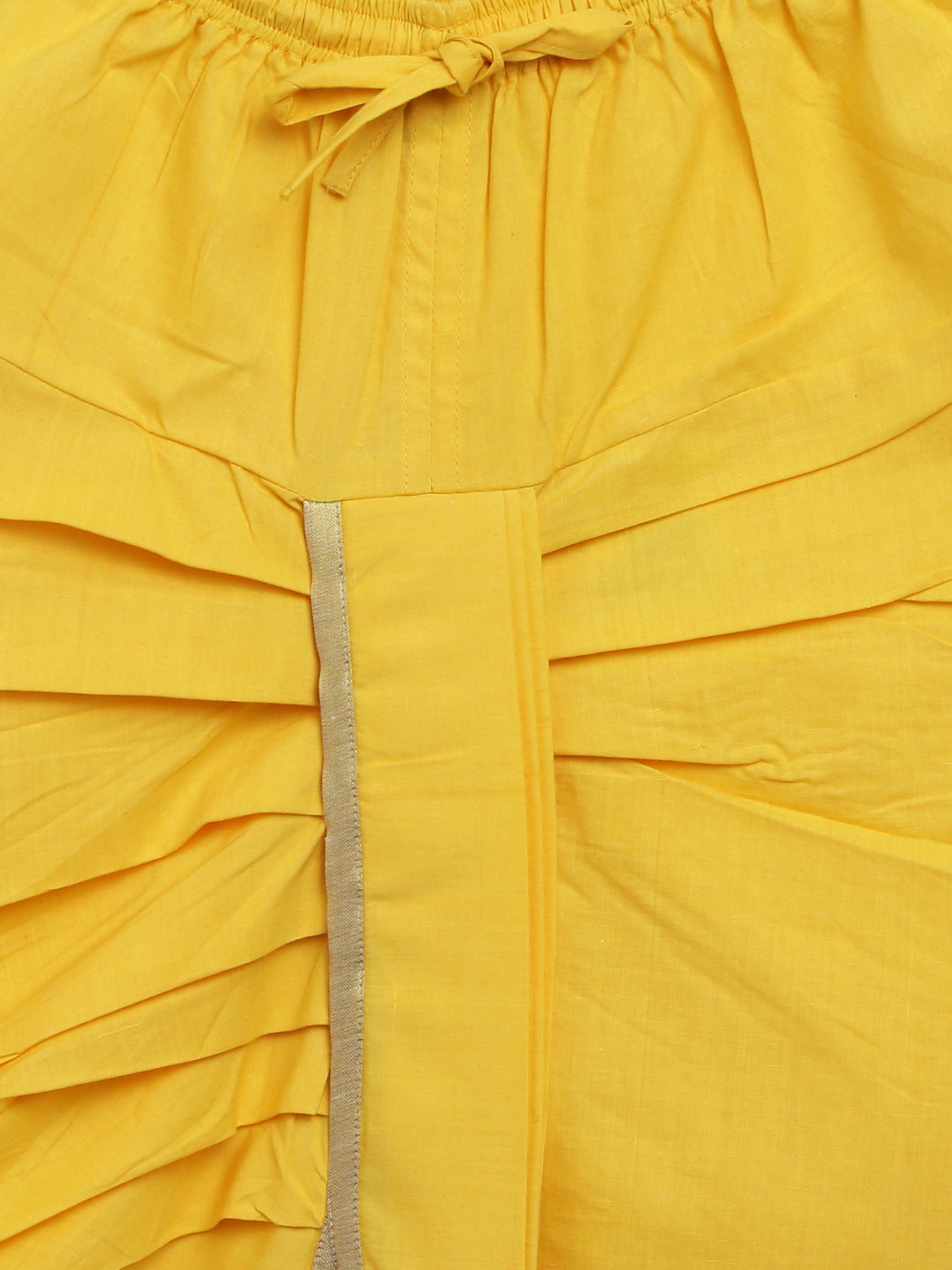 Boy Krishna Dhoti Set - Cream