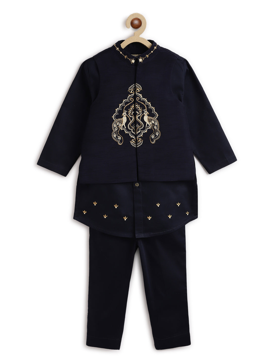 Royal Peacock 3 Pc Bundi Set - Image 2