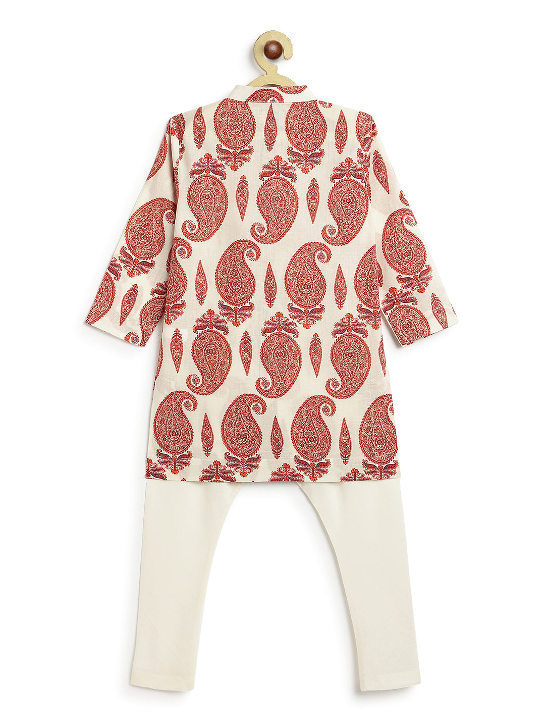 Kashmir Paisley Kurta Set - Image 4