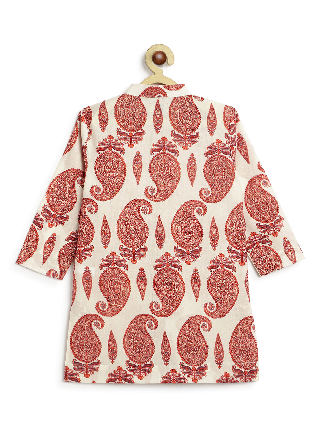 Kashmir Paisley Kurta Set - Image 7