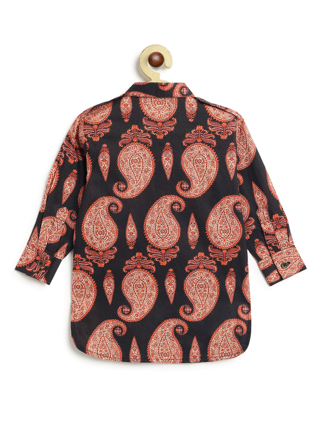 Kashmir Paisley Pathani Kurta Set