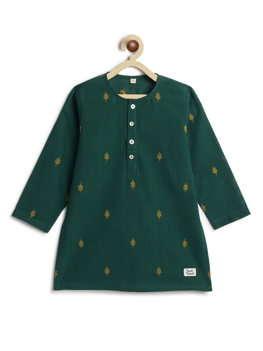 Green Buta Kurta - Image 2