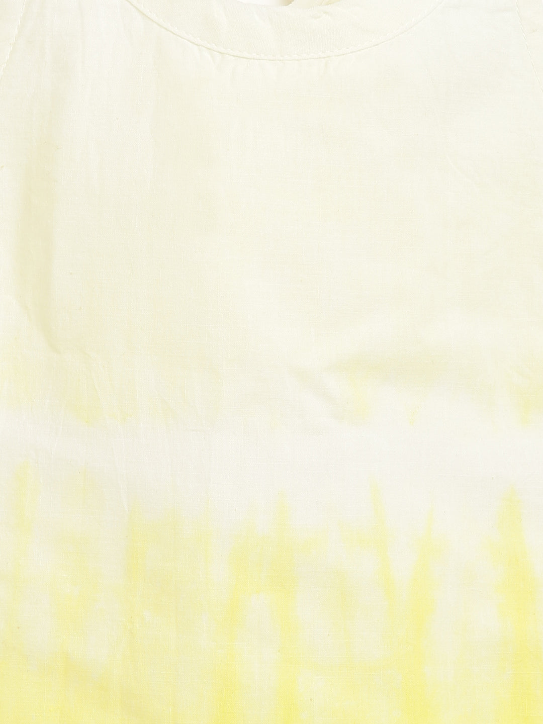 Girls Yellow Shibori Top Set - Image 8