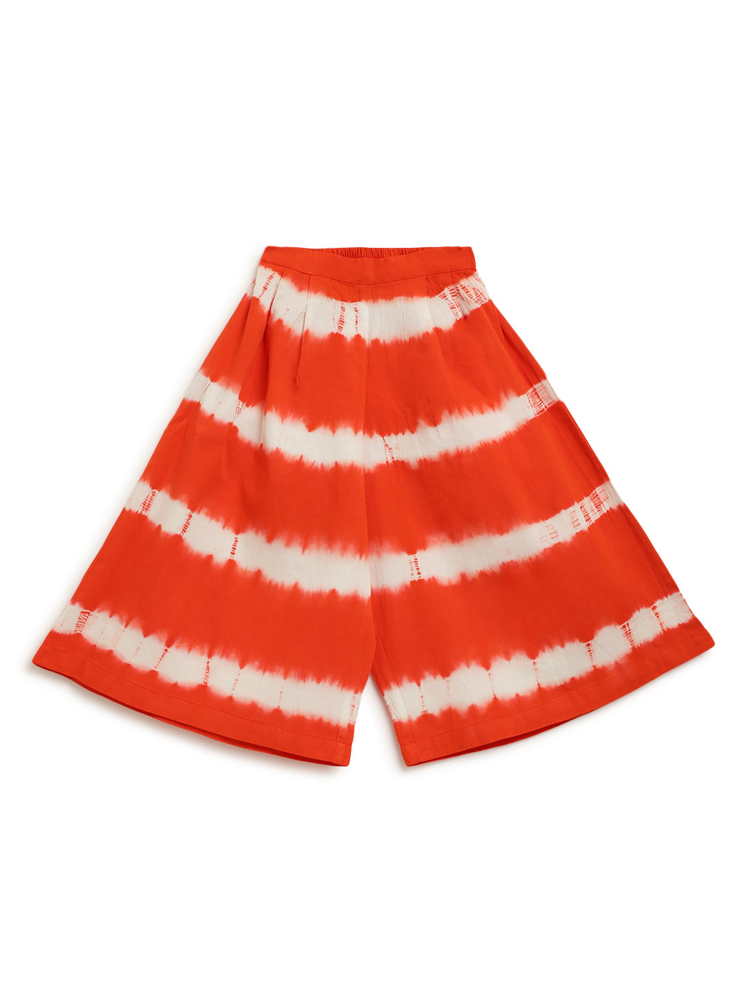 Girls Orange Stripe Top Set - Image 7