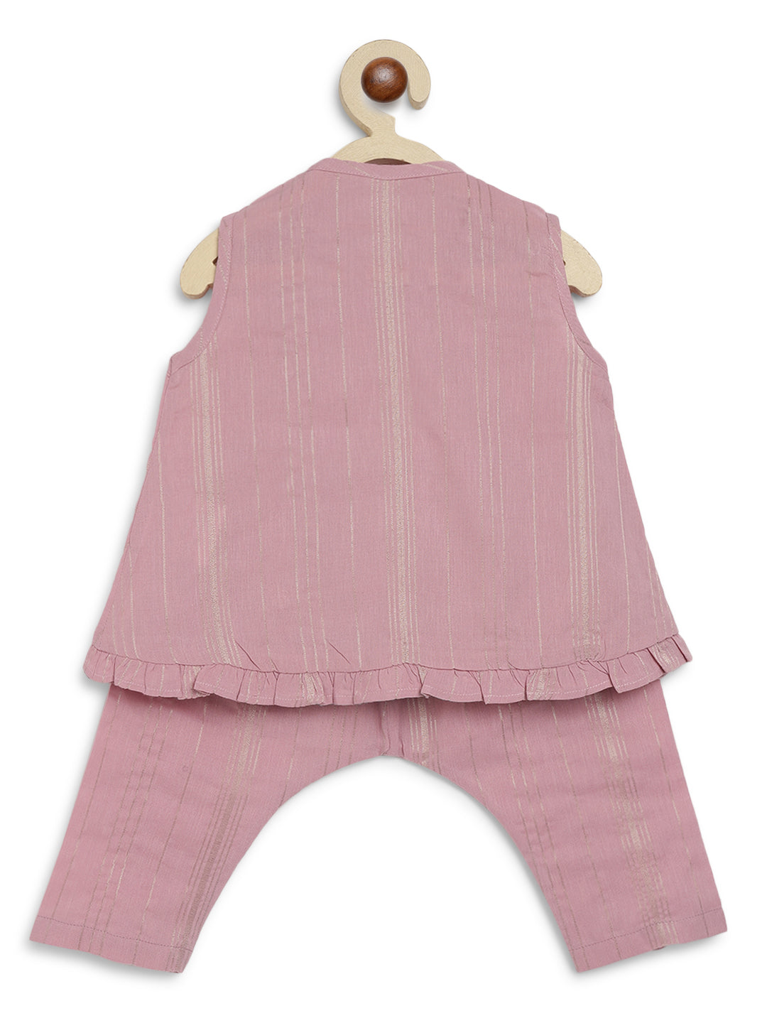 Jamun Chuski Jhabla Set - Purple - Image 5