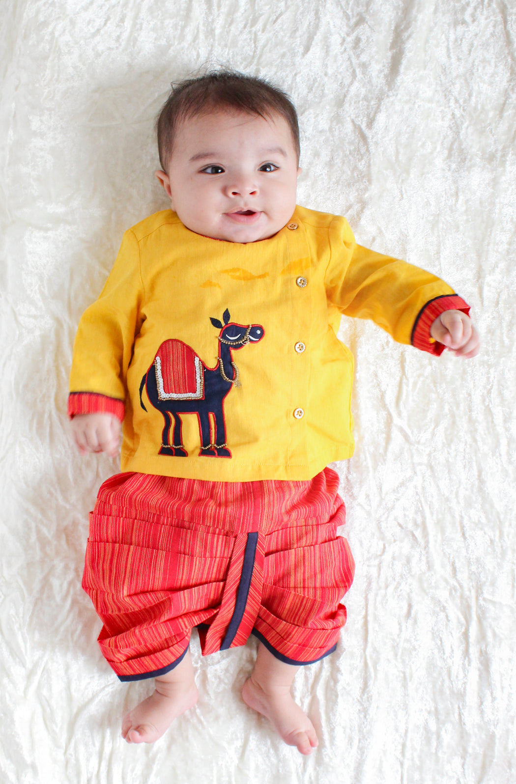 Royal Camel Dhoti Set - Image 4