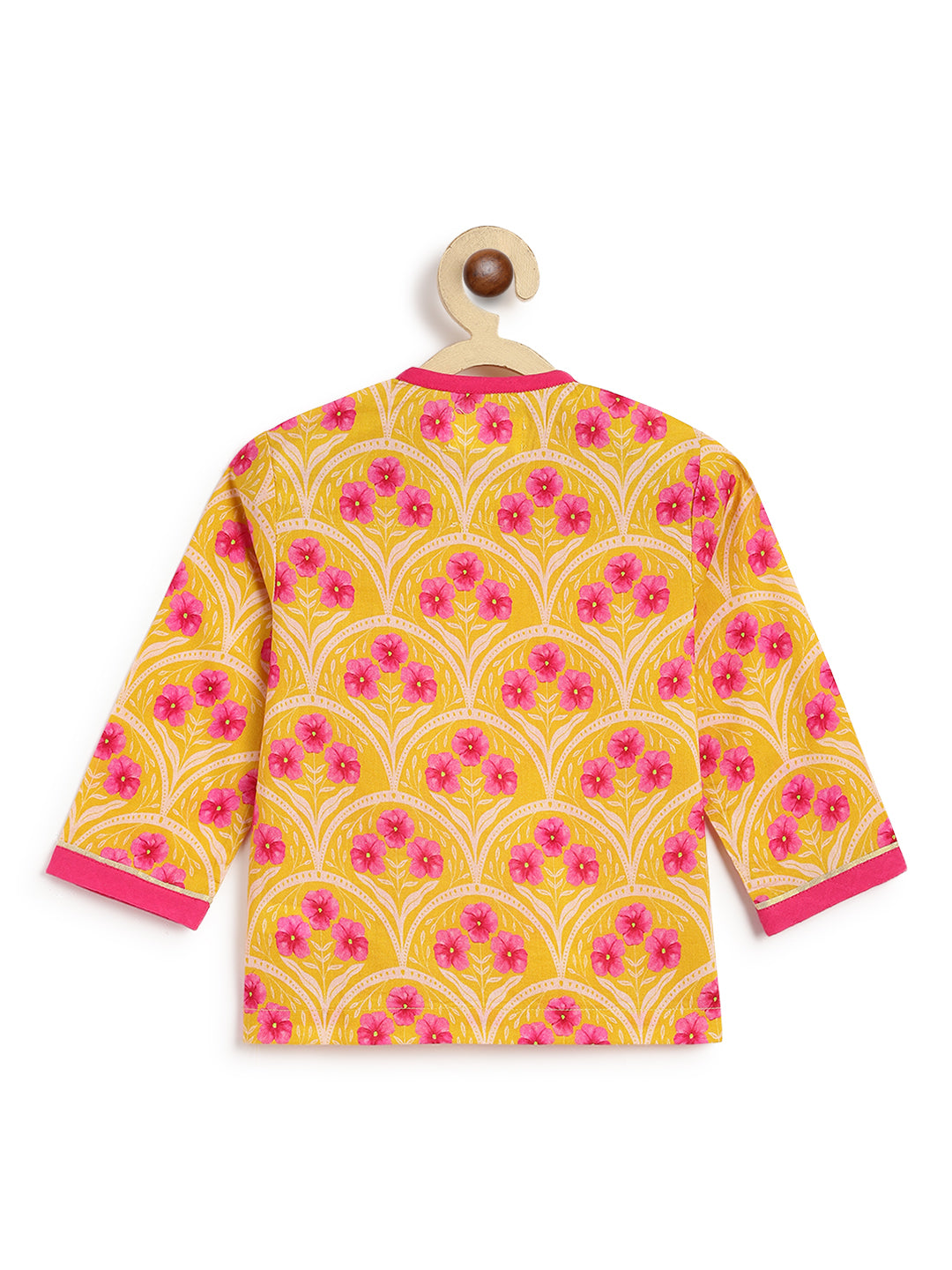 Floral Print Dhoti Set