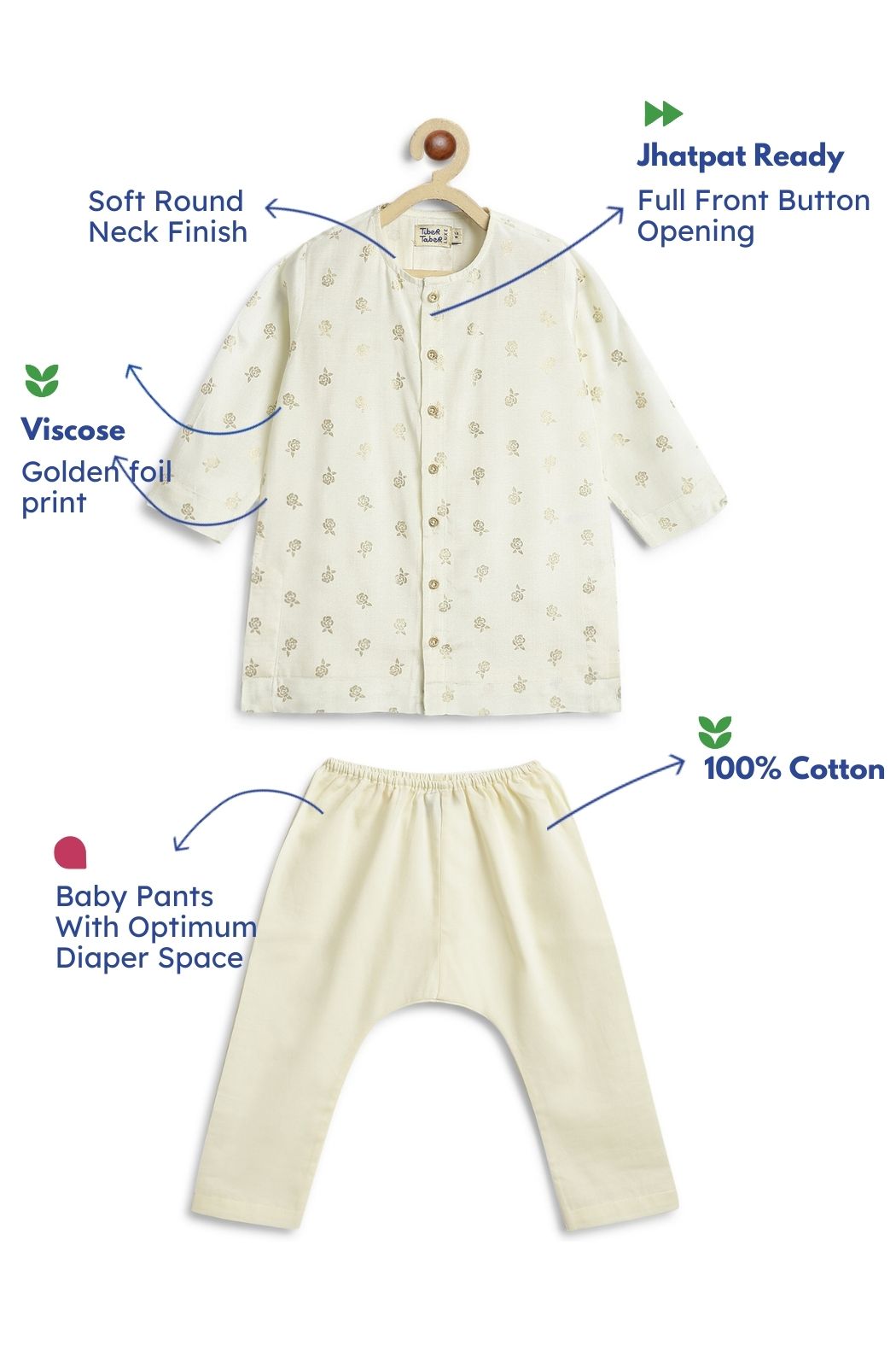 Rose Garden Kurta Set - Image 3