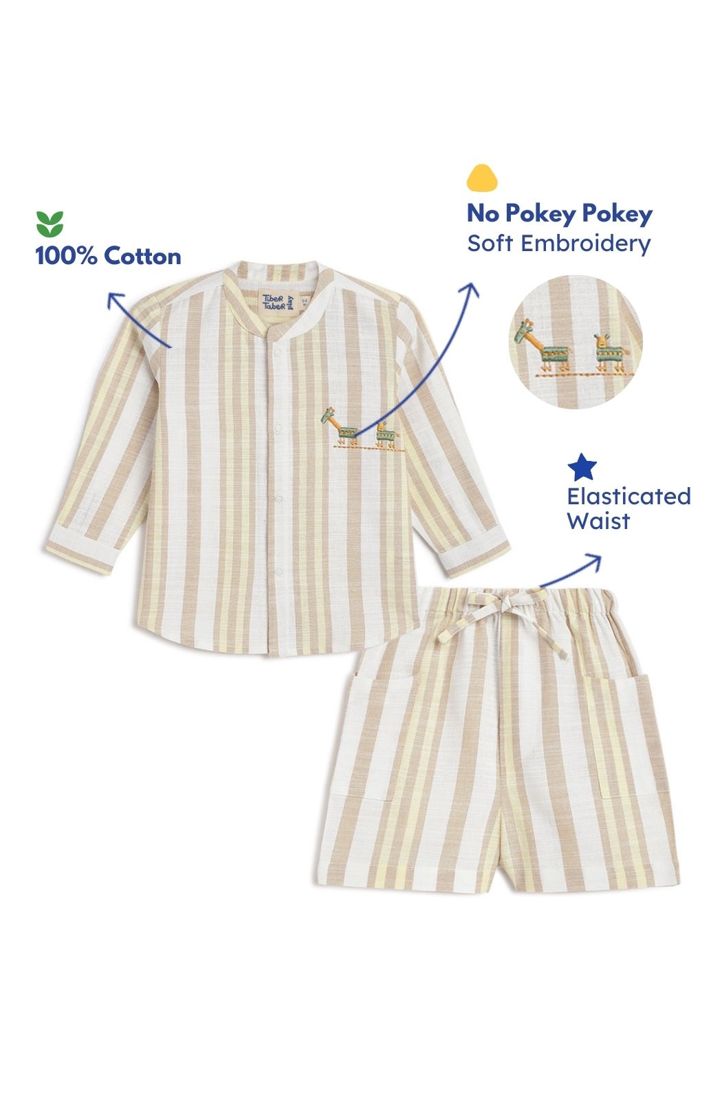 Mini Explorer Shirt & Shorts Set