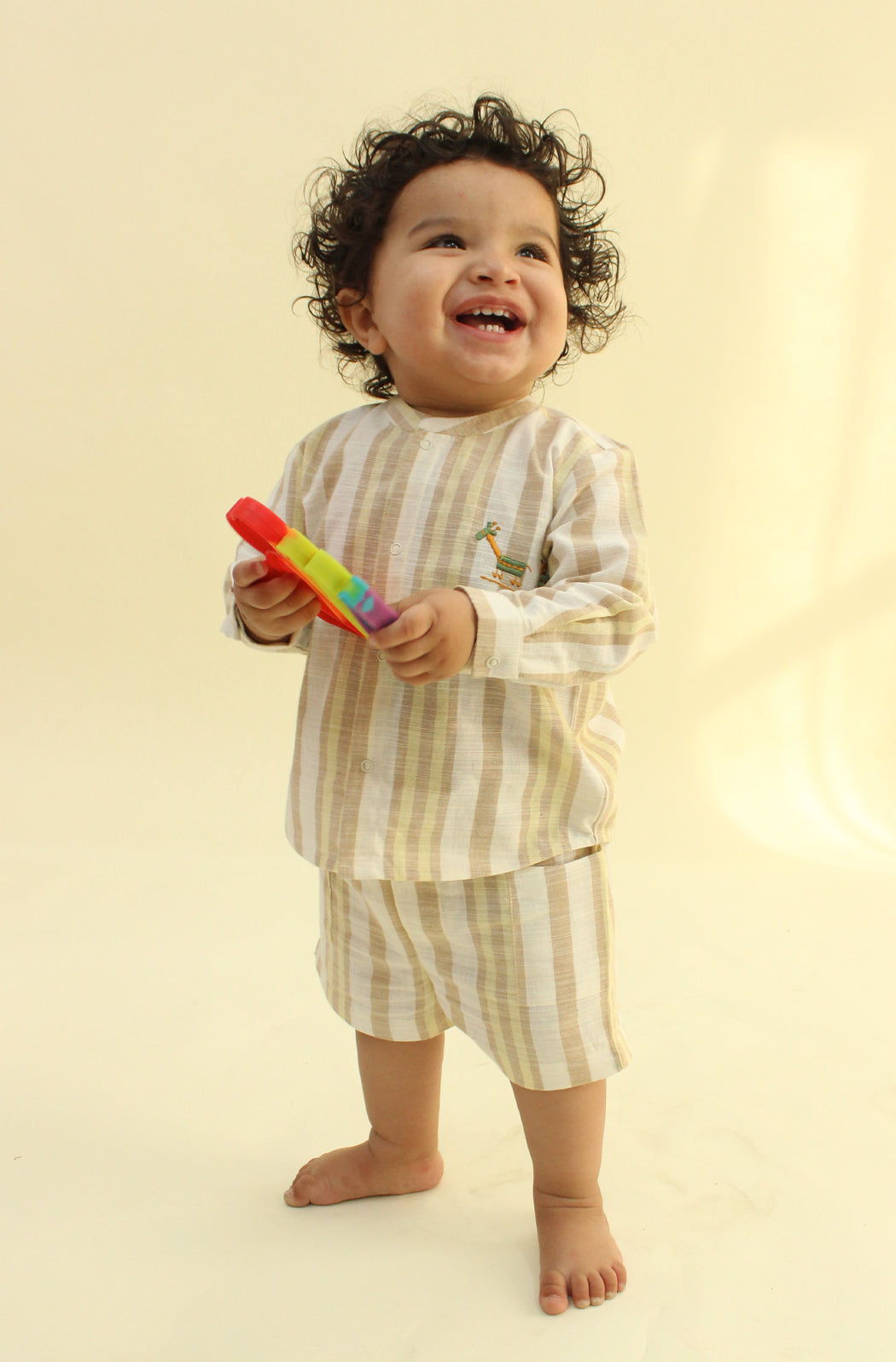 Mini Explorer Shirt & Shorts Set - Eco-friendly - Sama Homes